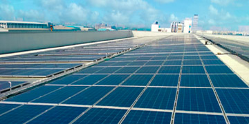 Dominos Pizza Solar Power Plant SunSource